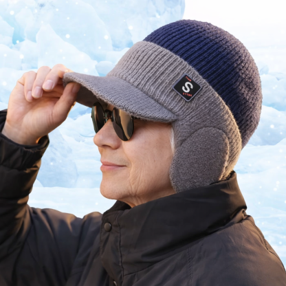❄️ Winter Knitted Earflap Hat