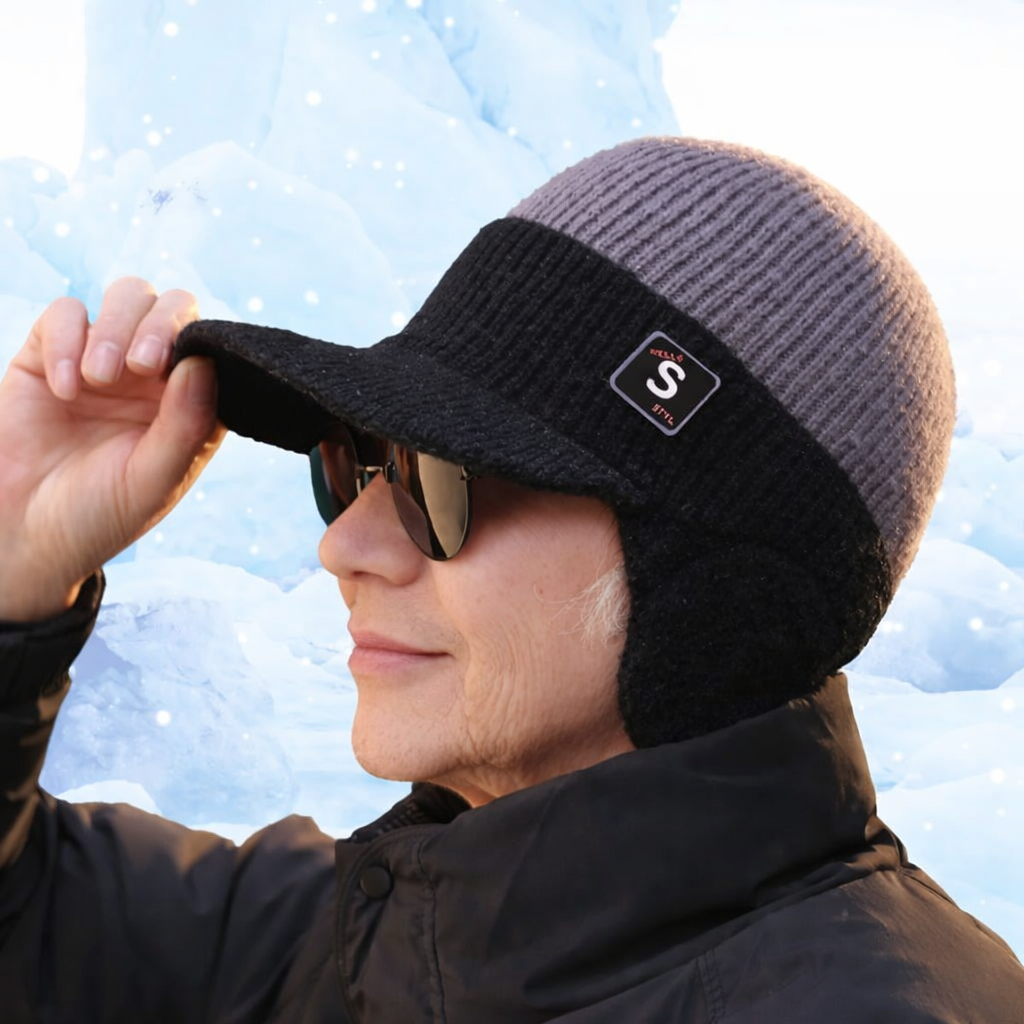 ❄️ Winter Knitted Earflap Hat