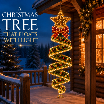 🎄Last day for 50% off🎄Christmas Magic Spira Hanging LED Light Collection