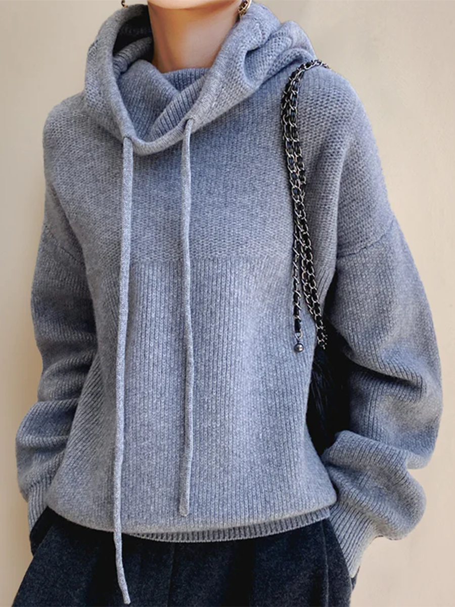 Cozy Loose Turtleneck Pullover Sweater