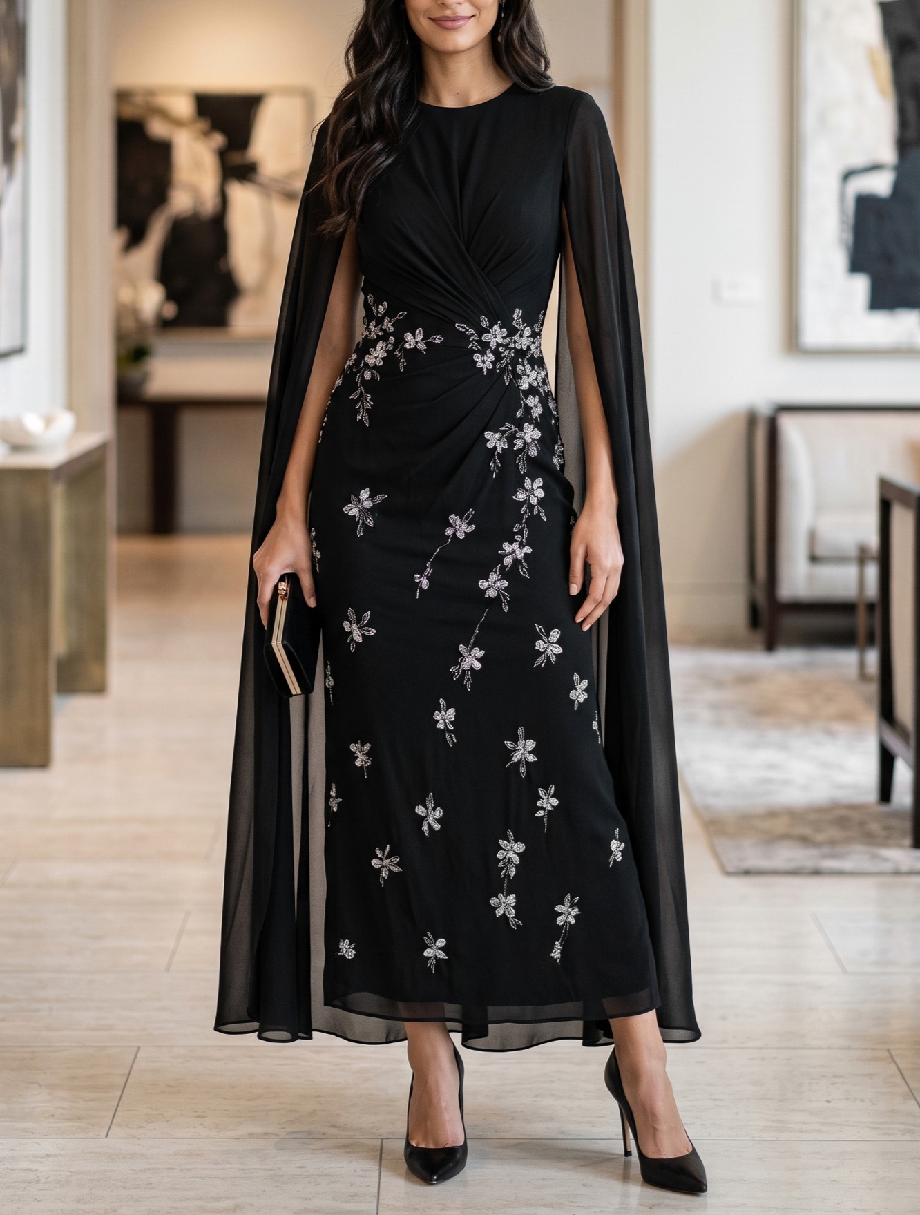 casual elopement wedding dress KissProm A-Line Boho Lace with Sleeves Plunging Neckline Sweep Train, White-Nude / 4 Length:R 12-Oct-2025-AU You can choose from Hayley Paige Blue Wedding
