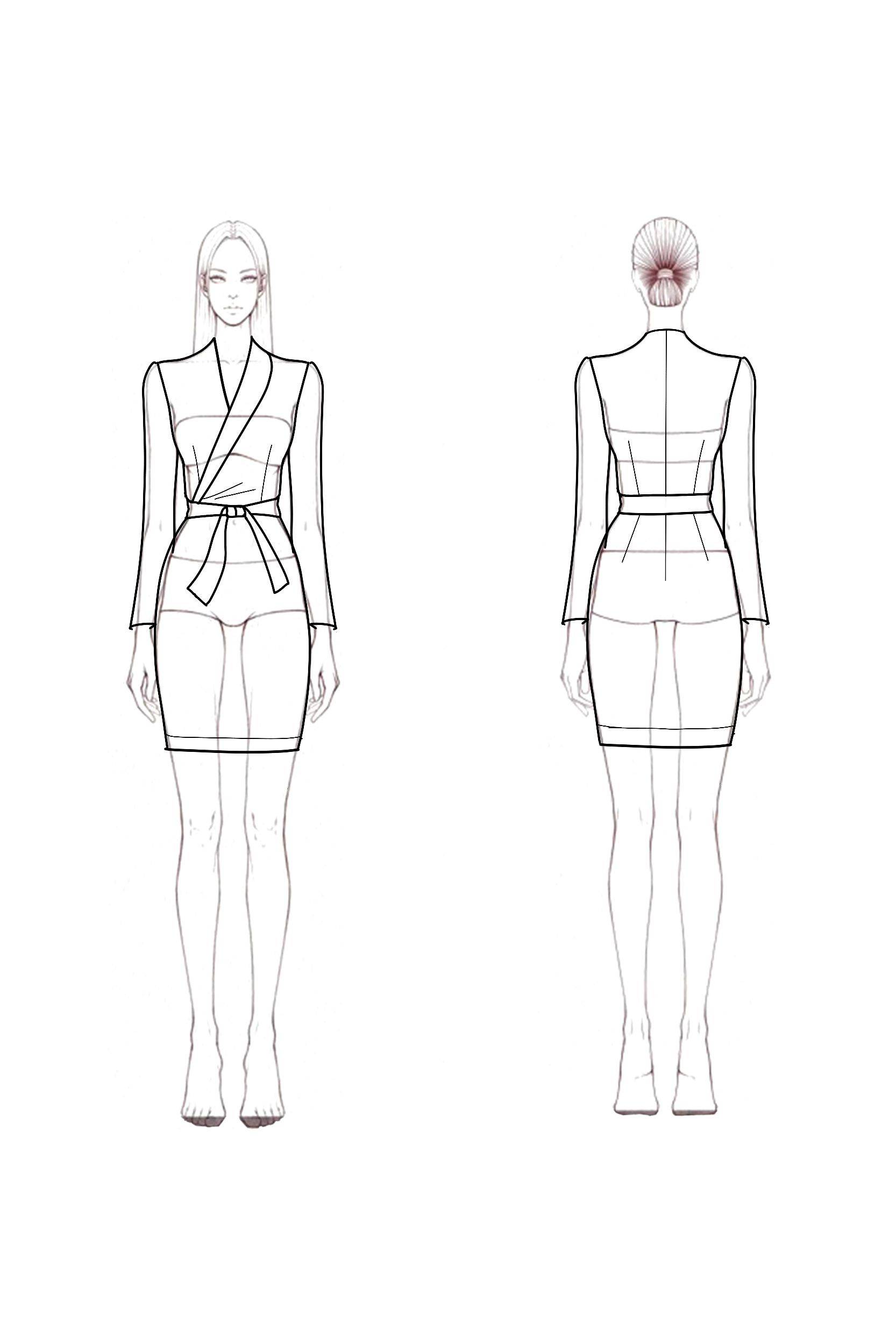 Work Blazer Dress khaki Lapel Long Sleeve with Pockets Mini Dress