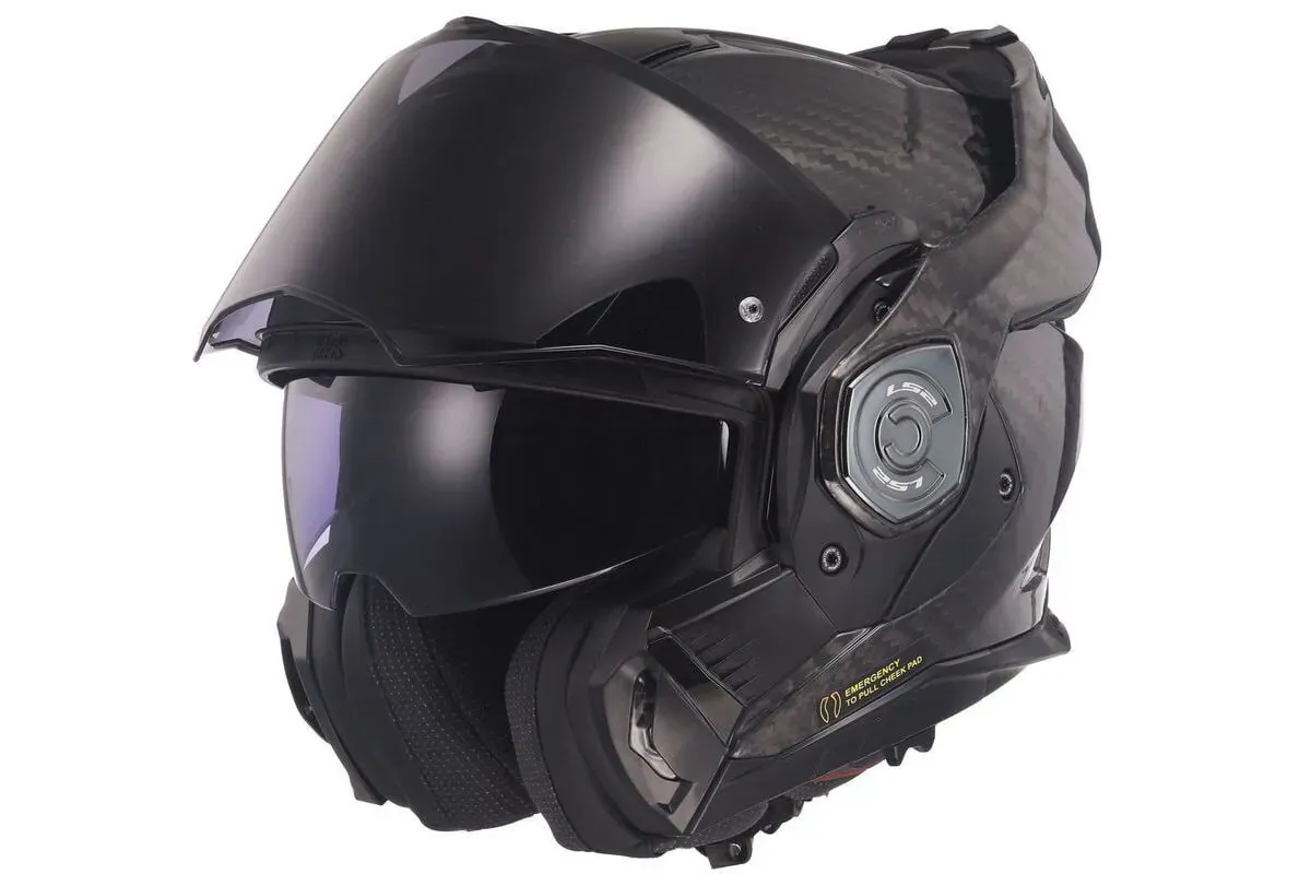 LS2 FF901 ADVANT X+ Carbon Fiber Motorcycle Helmet  ⚖️ Ultra-light full face/flip cover dual-purpose  ECE 22.06 P/J dual certification