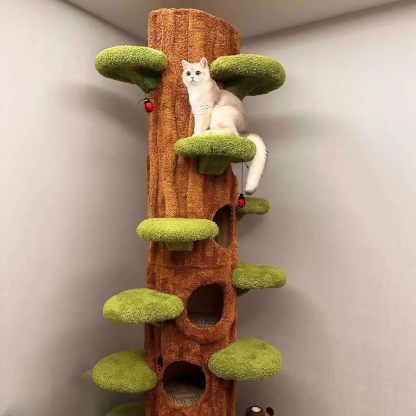 🐱 Oversized Luxury Cat Tree Tower for Multi-Cat Homes