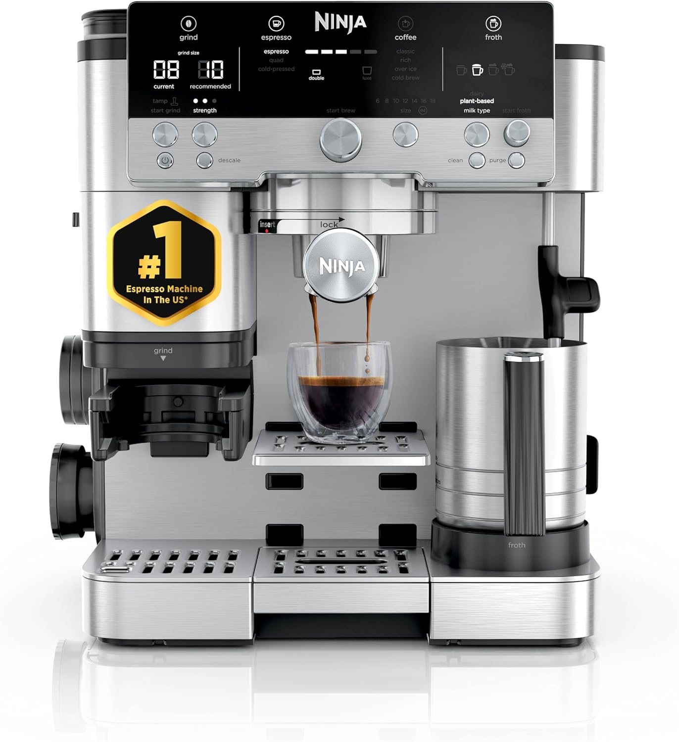 Ninja Luxe Café 3-in-1 Espresso, Drip Coffee and Cold Brew Machine