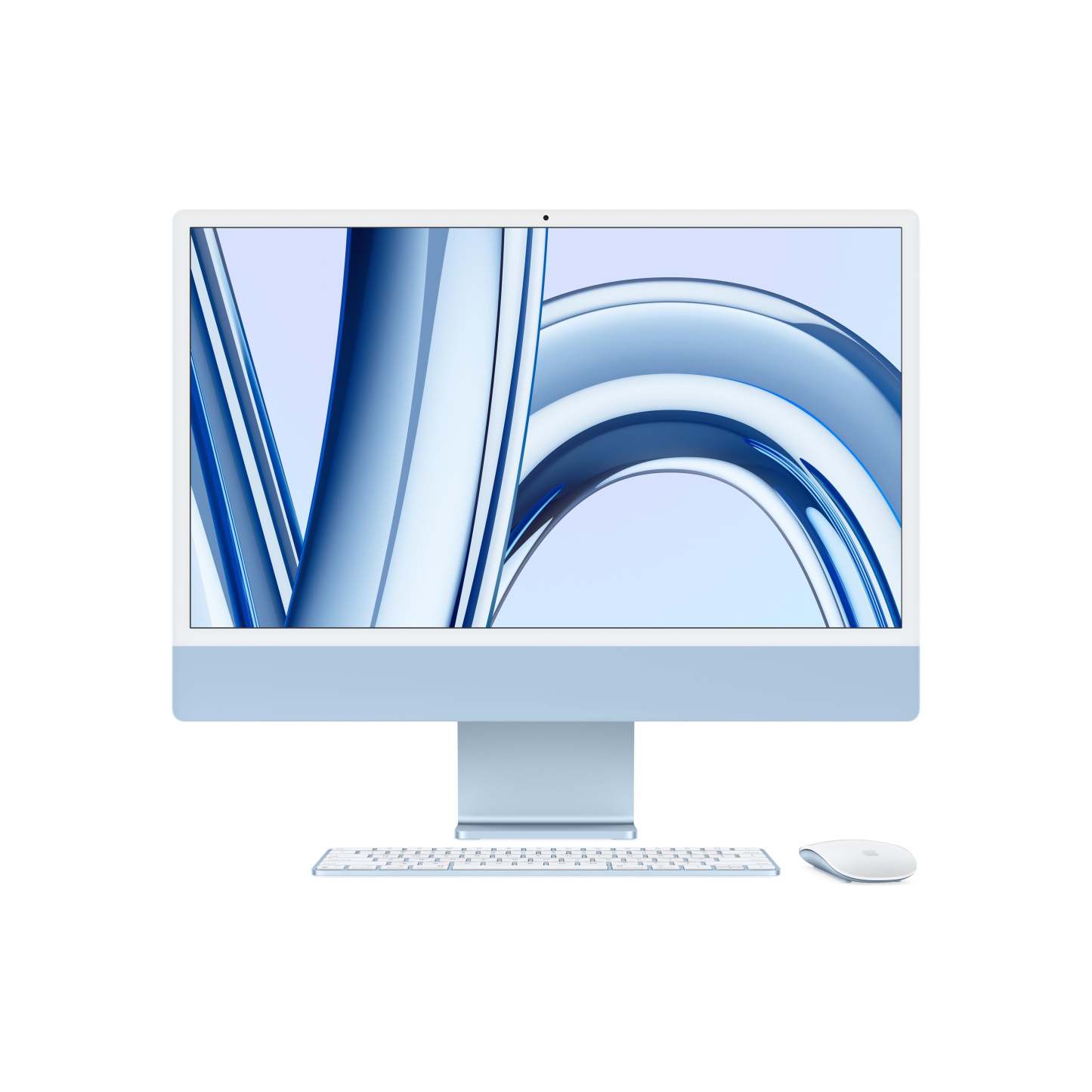 24-inch iMthtac with Retina 4.5K display: Apthtple M3 chip with 8‑core CPU and 8‑core GPU, 256GB SSD - Blue