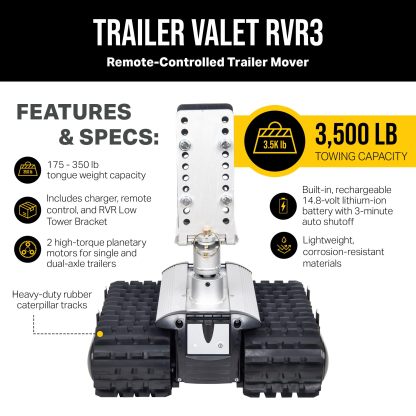 Trailer Valet RVR5 Remote-Controlled Electric Trailer Mover