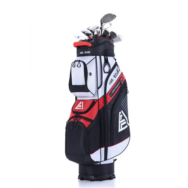 STRIKE-X Golf Cart Bag – 14-Way Quiet Divider and Anti-Twist Locking System