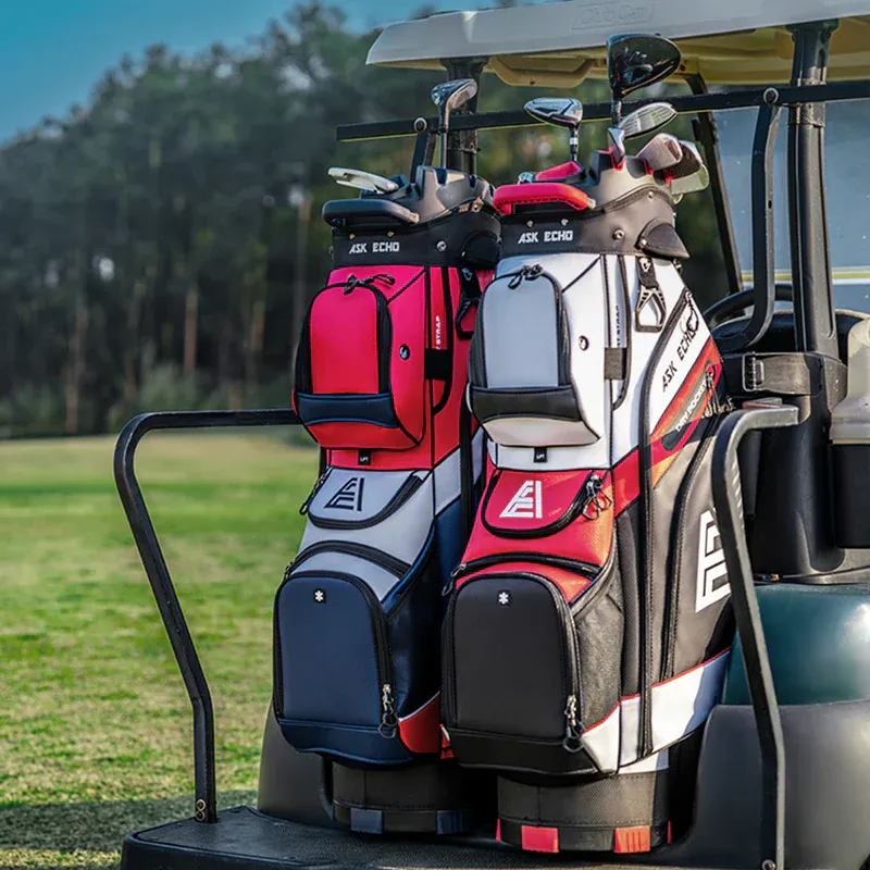 STRIKE-X Golf Cart Bag – 14-Way Quiet Divider and Anti-Twist Locking System