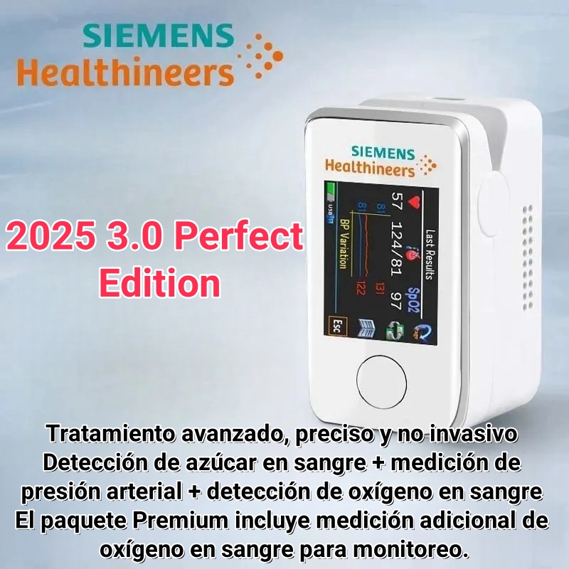 🌈 Medidor de glucosa indoloro Siemens 2025 - Tecnología innovadora para cuidar tu salud: controla tu glucosa sin pinchazos ni extracción de sangre.