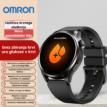Omronova najnovejša pametna ura za neinvazivno spremljanje glukoze v krvi (spremljanje v realnem času, neinvazivno zdravljenje)