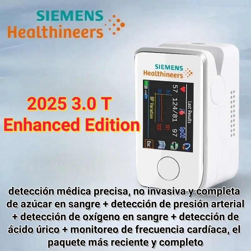 🌈 Medidor de glucosa indoloro Siemens 2025 - Tecnología innovadora para cuidar tu salud: controla tu glucosa sin pinchazos ni extracción de sangre.