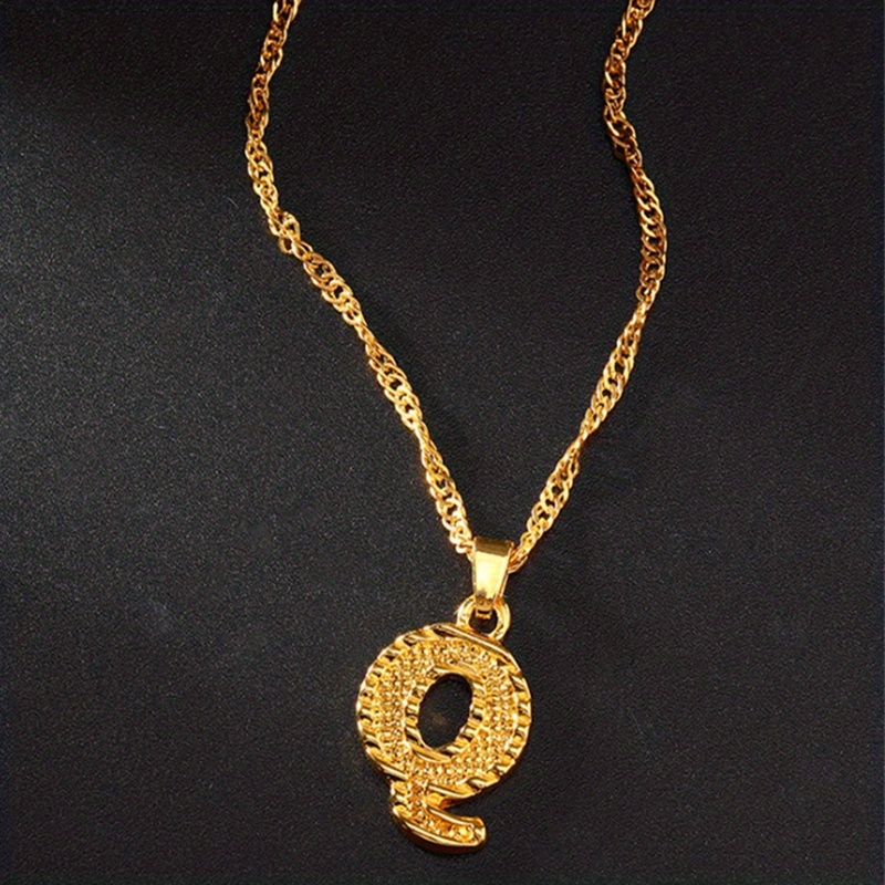 🎁 50% sleva na všechny produkty !🌌Zlaté iniciály A-Z přívěsek náhrdelník🌙