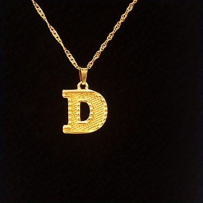 🎁 50% sleva na všechny produkty !🌌Zlaté iniciály A-Z přívěsek náhrdelník🌙