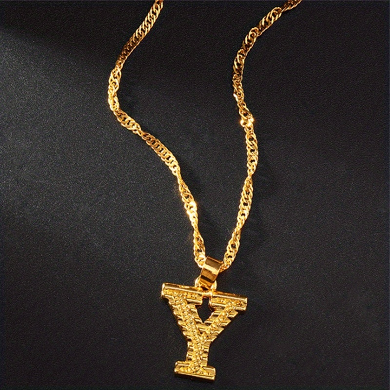 🎁 50% sleva na všechny produkty !🌌Zlaté iniciály A-Z přívěsek náhrdelník🌙