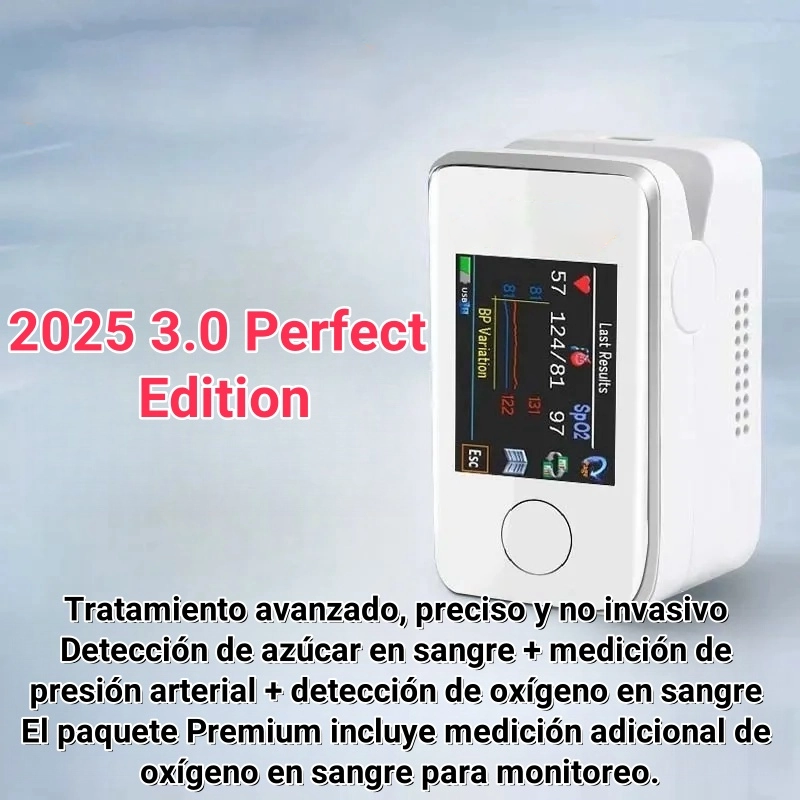 🩺 Glucómetro no invasivo de nueva generación 2025 — Di adiós a los pinchazos y mide tu glucosa fácilmente en cualquier momento.