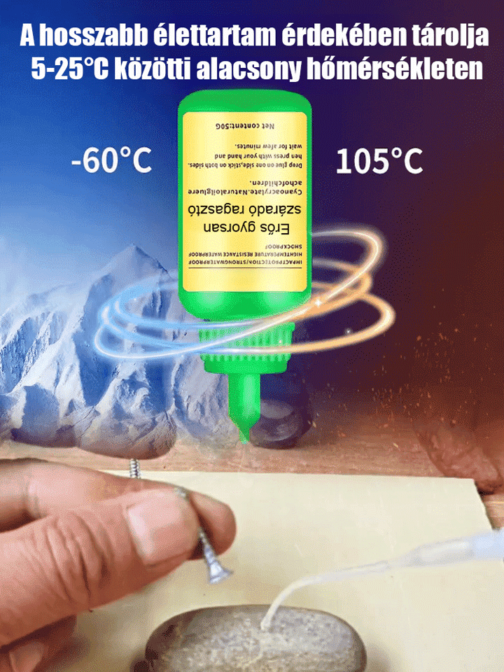 5800 multifunkcionális univerzális erős, gyorsan száradó ragasztó