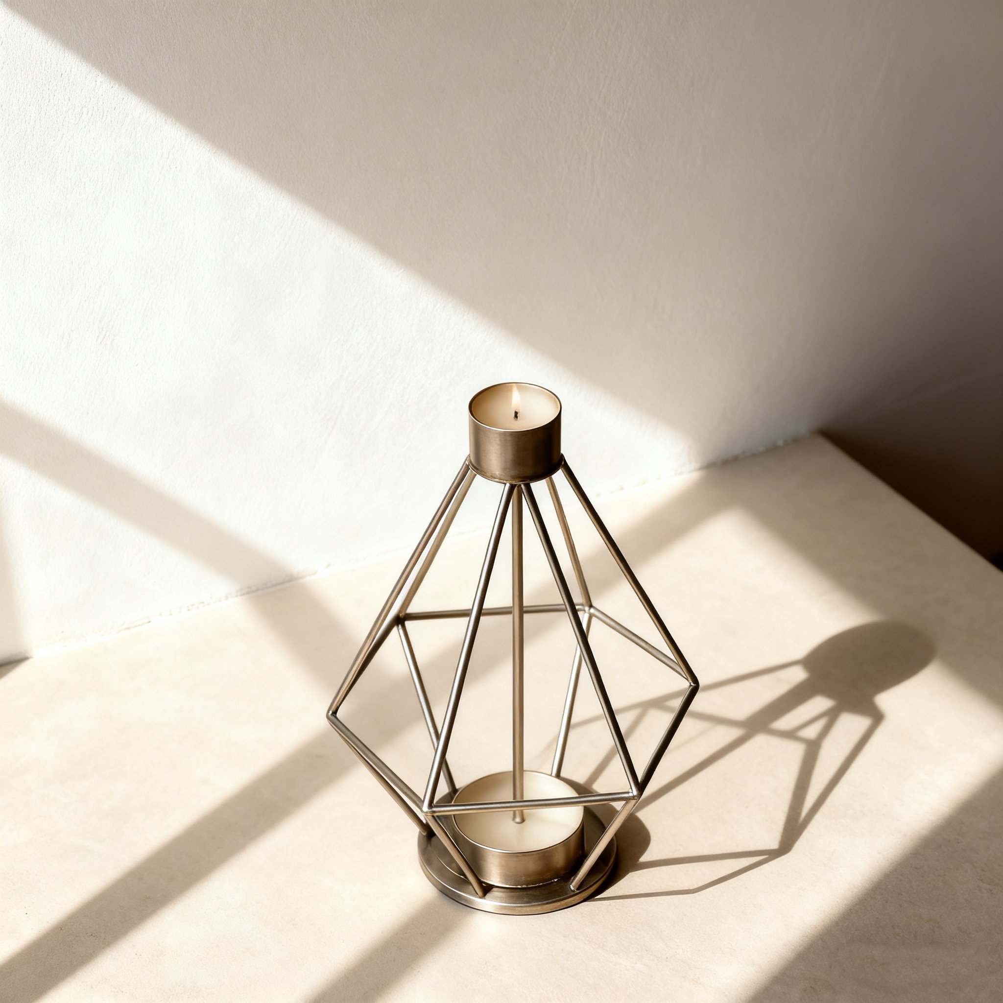 F&eacute;mes gyertyatart&oacute; d&iacute;szek eleg&aacute;ns megjelen&eacute;ssel