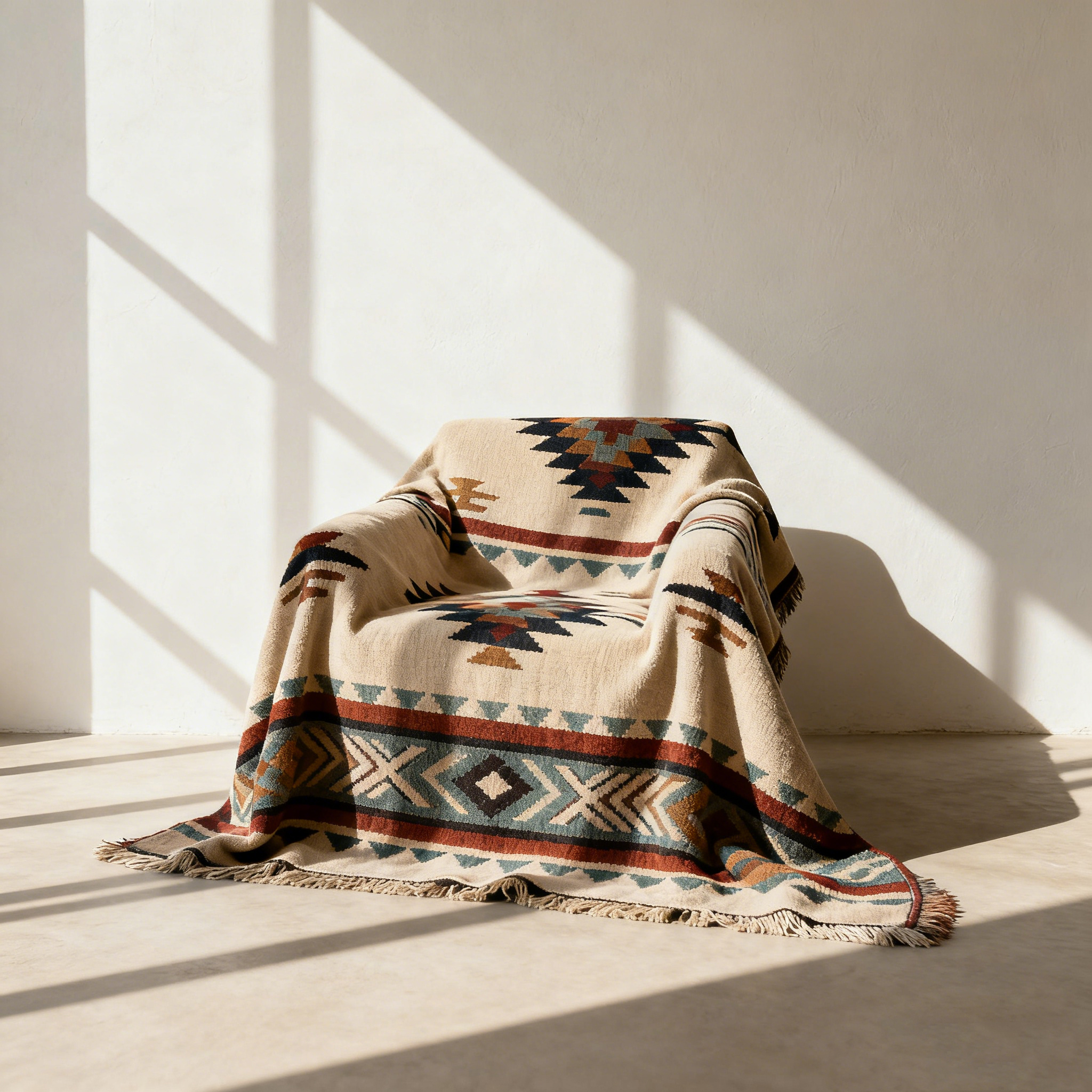 Meleg színű kanapetakaró