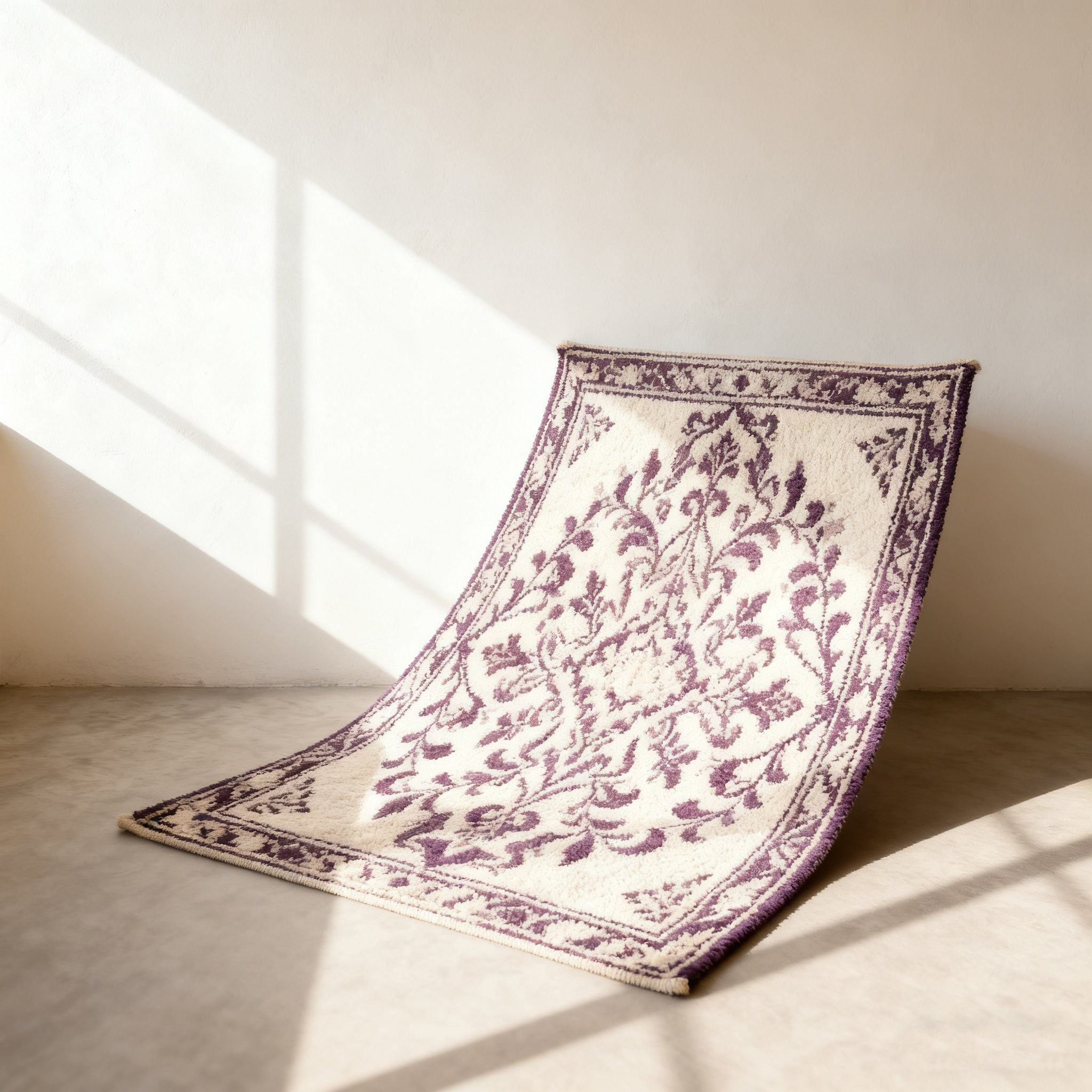 Téglalap alakú meleg szőnyeg