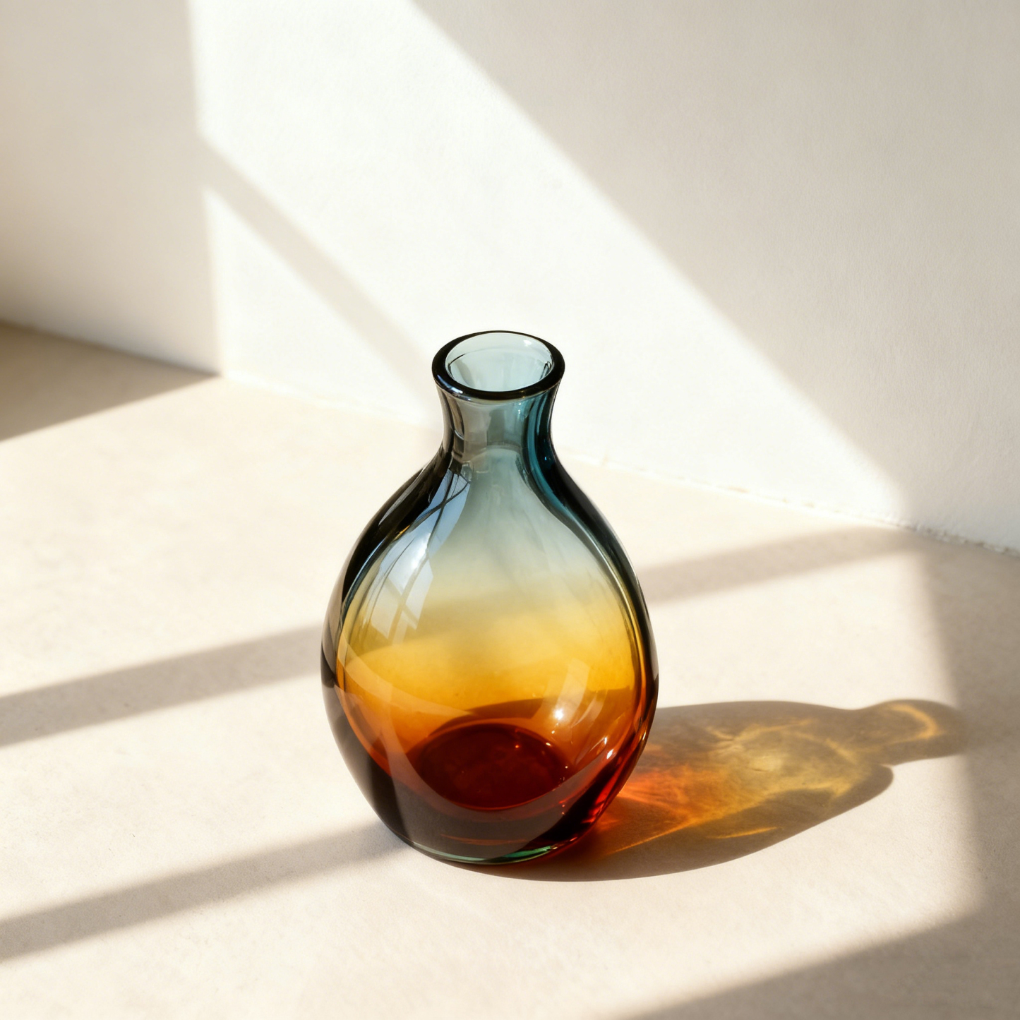 Grádiens színű váza dísz (2 darab)