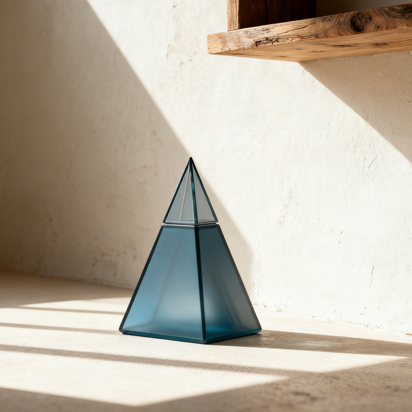 Háromdimenziós kék aromaterápiás átlátszó doboz (3 darab)