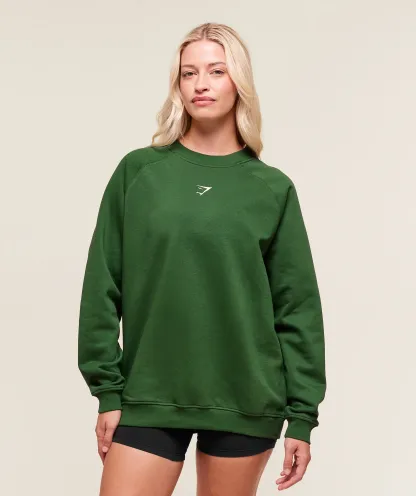 Training Oversized Fleece Sweatshirt