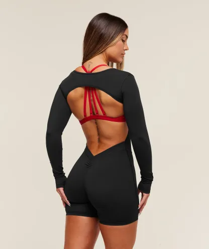 Lifting Dipped Waistband All-In-One