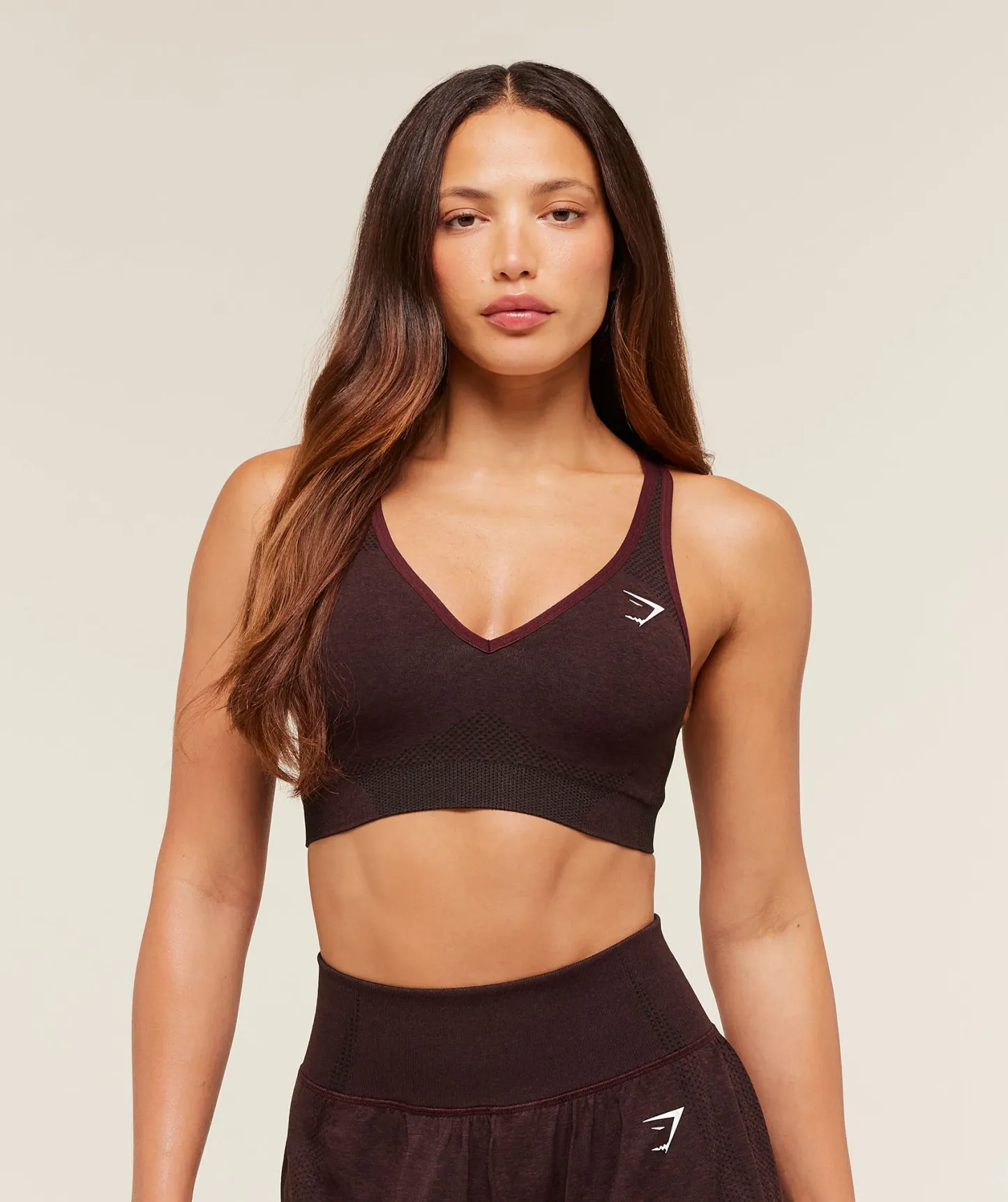 Vital V Neck Sports Bra