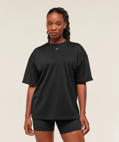 Lifting Mesh Oversized Tee
