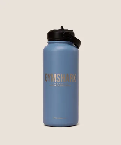 Metal Insulated Straw Bottle 1L