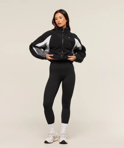 Contrast Sherpa Jacket