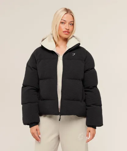 Sherpa Puffer Jacket