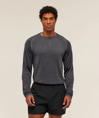 Versatile Seamless Long Sleeve T-Shirt