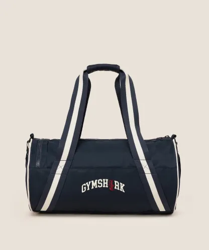 Gymshark x Analis Duffle Bag - Midnight Blue/Soft White