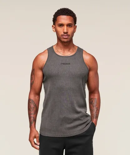 Washed Premium Ribbed Tank