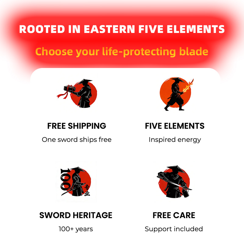 Still Tide – Water Element Katana Sword-KAGEFORGE5