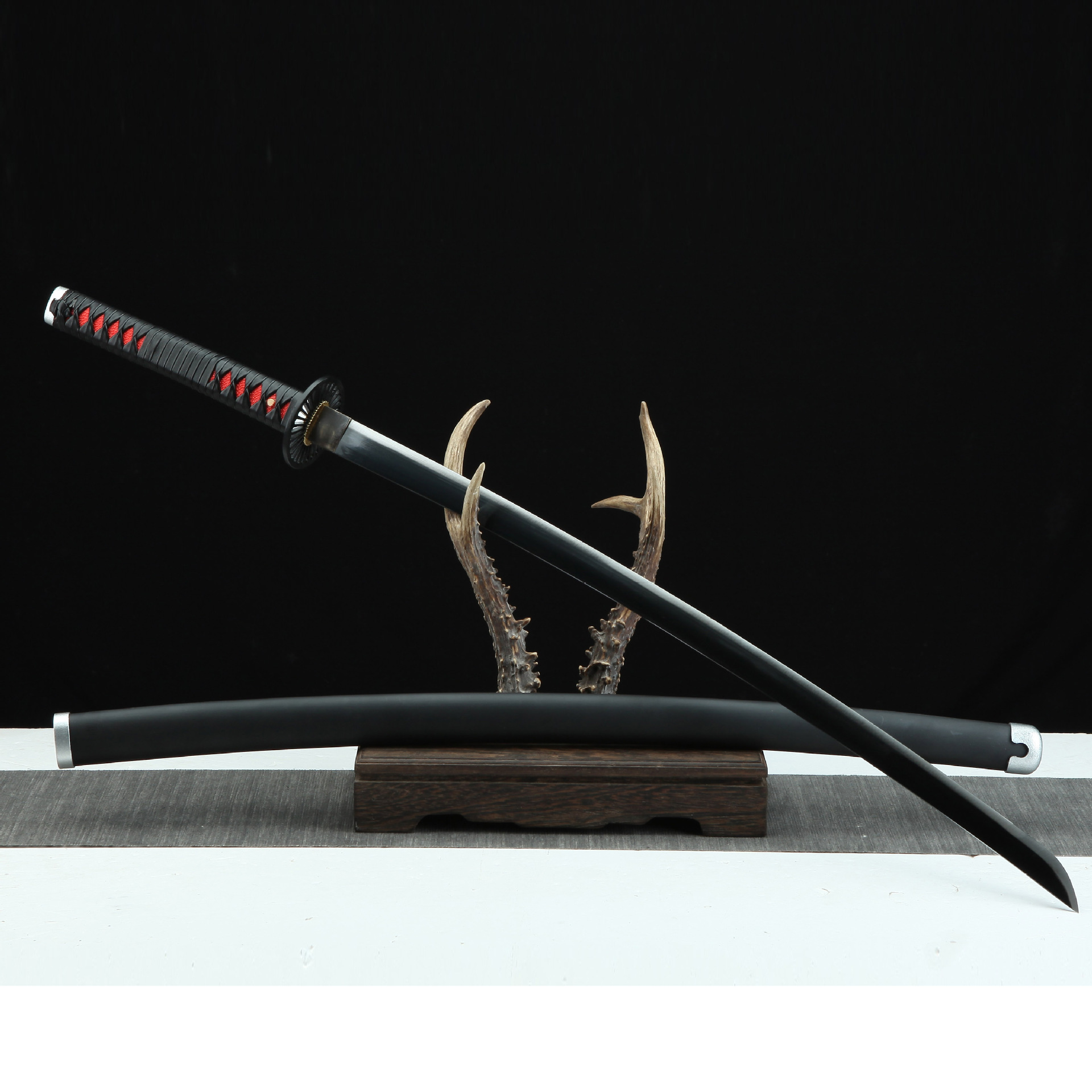 Sun Ember – Fire Element Katana Sword-KAGEFORGE5