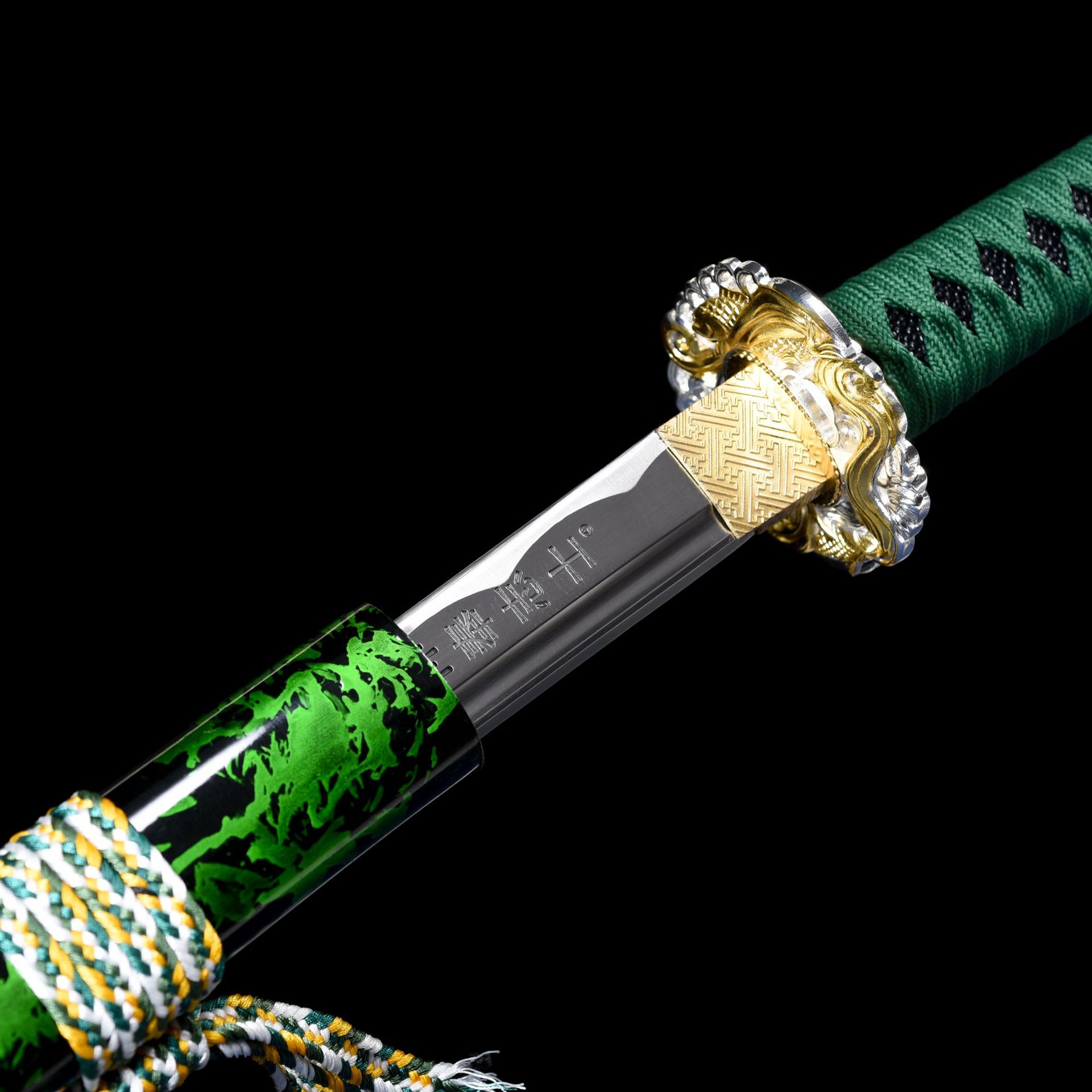 Sprout Light – Wood Element Katana Sword-KAGEFORGE5