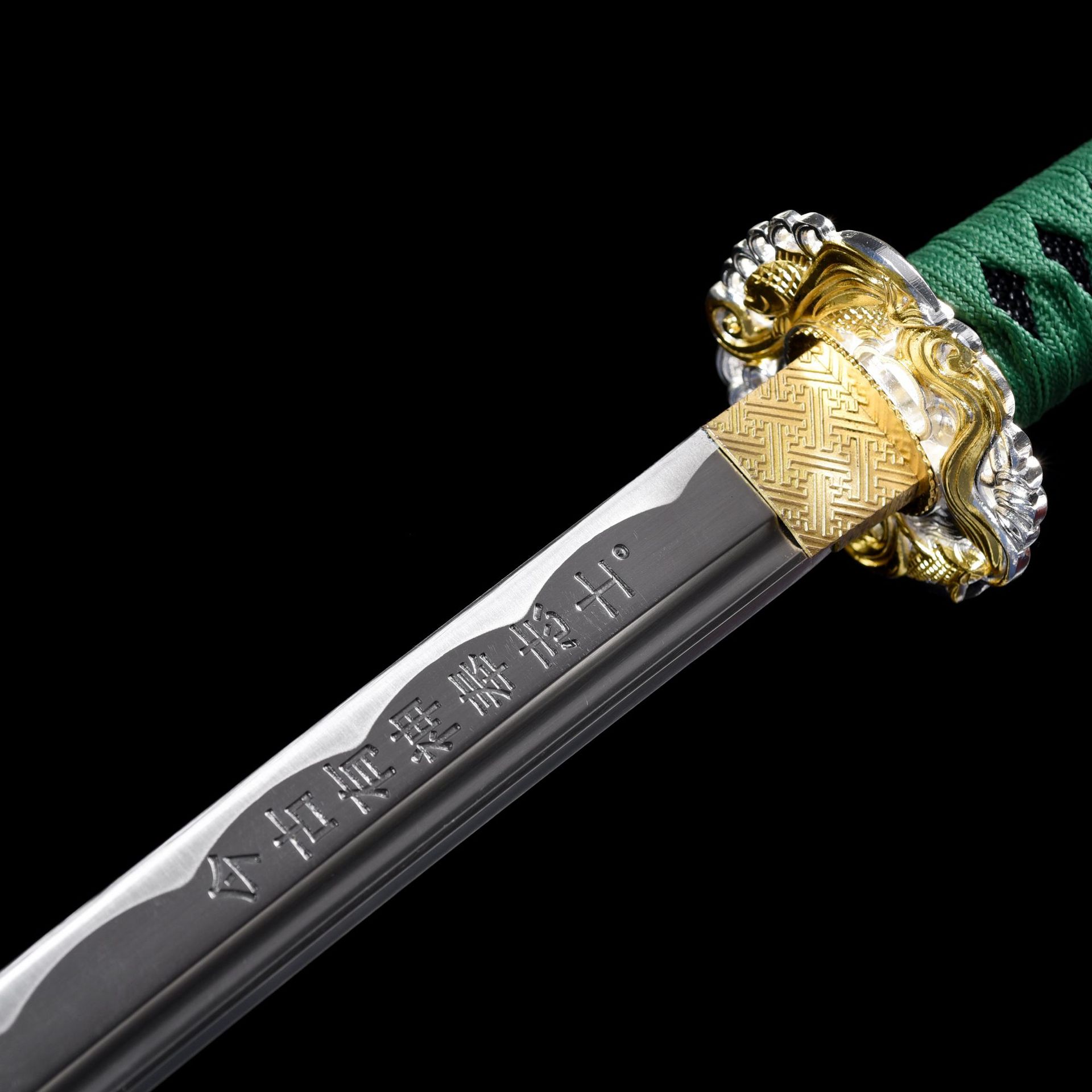 Sprout Light – Wood Element Katana Sword-KAGEFORGE5