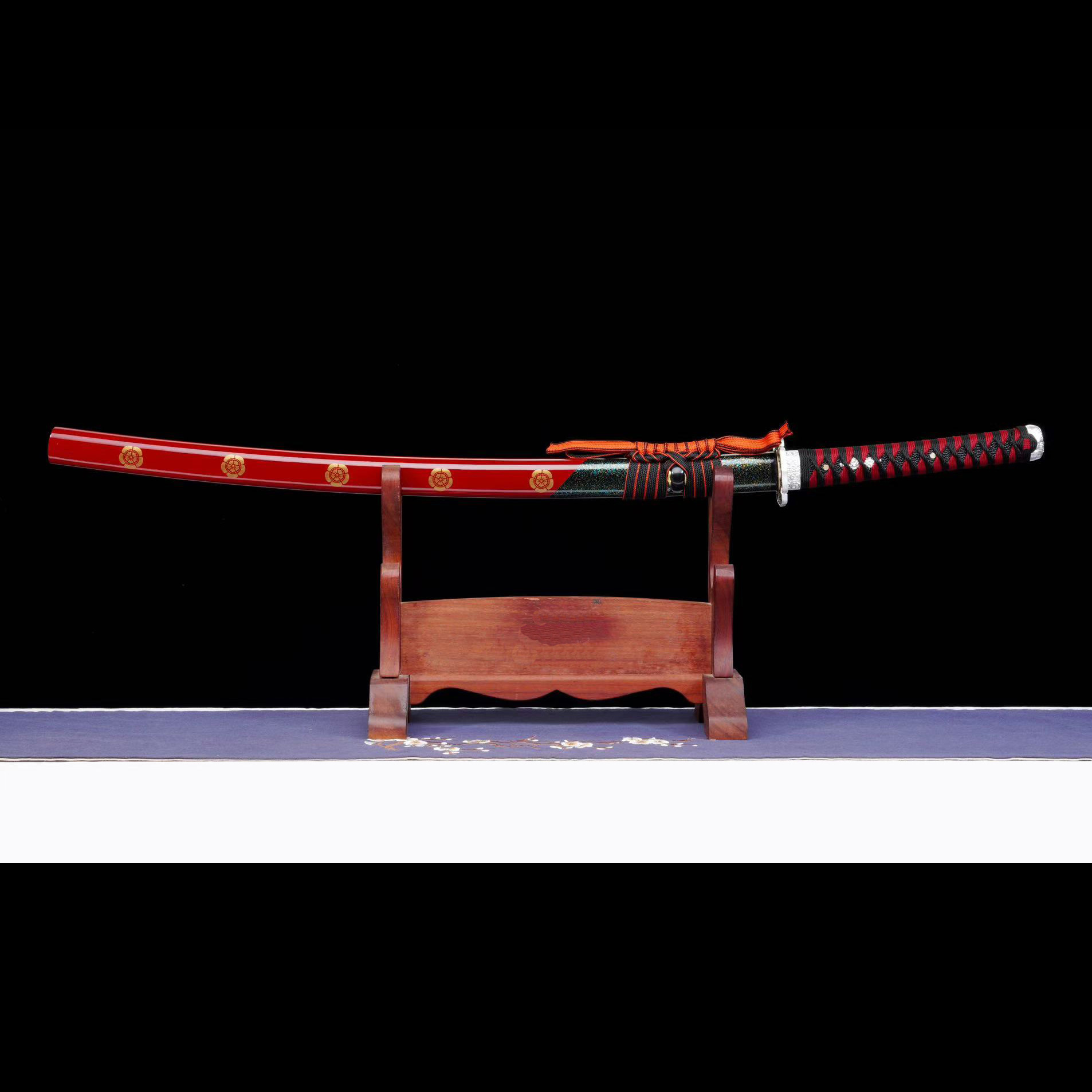 Flame Trace – Fire Element Katana Sword-KAGEFORGE5