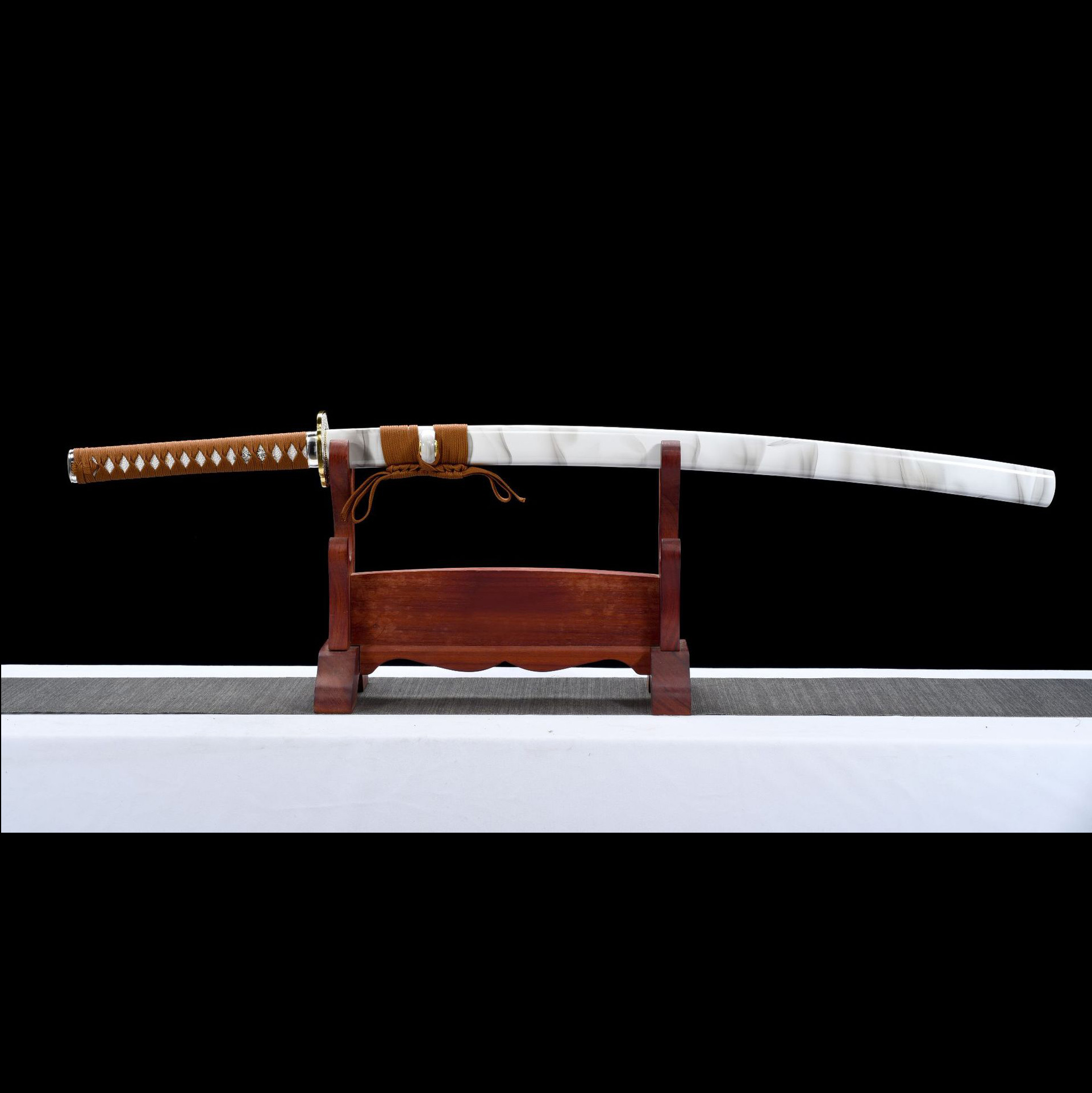Clay Rune – Earth Element Katana Sword-KAGEFORGE5