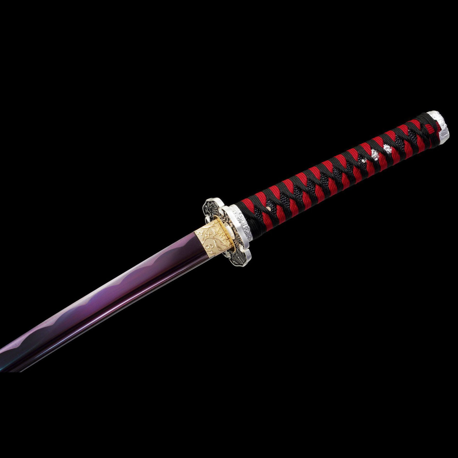 Flame Trace – Fire Element Katana Sword-KAGEFORGE5