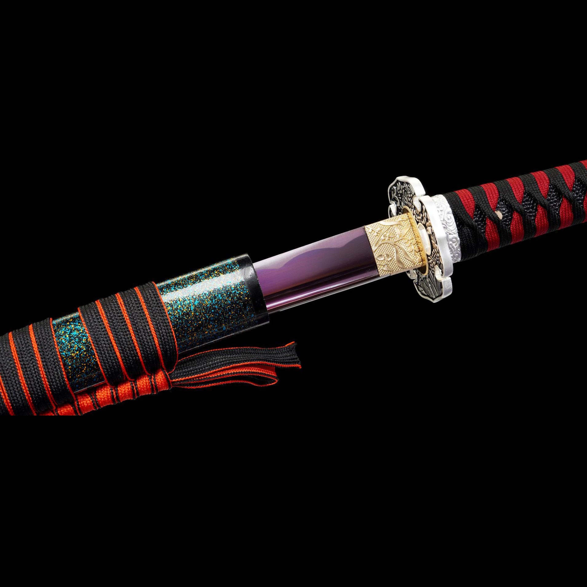 Flame Trace – Fire Element Katana Sword-KAGEFORGE5