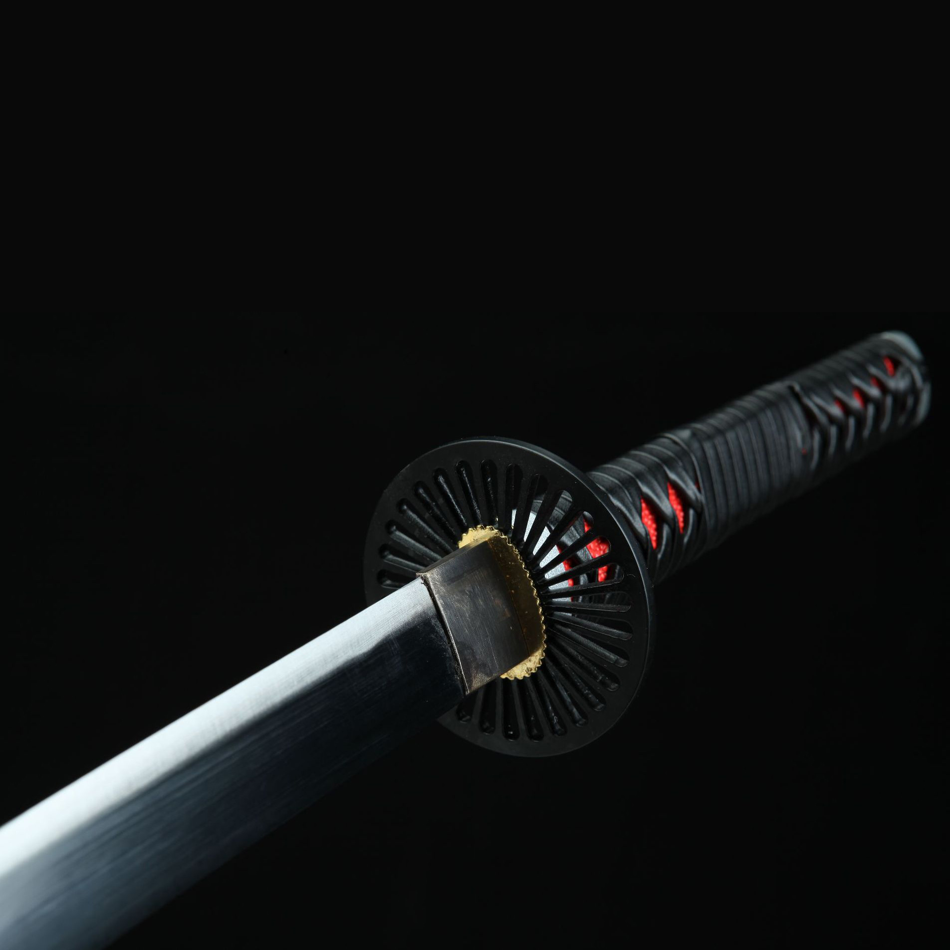 Sun Ember – Fire Element Katana Sword-KAGEFORGE5