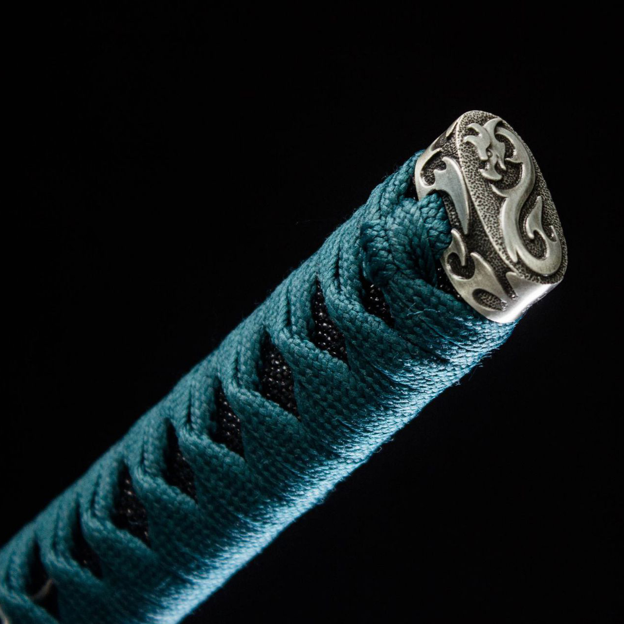 Growth Rune – Wood Element Katana Sword-KAGEFORGE5