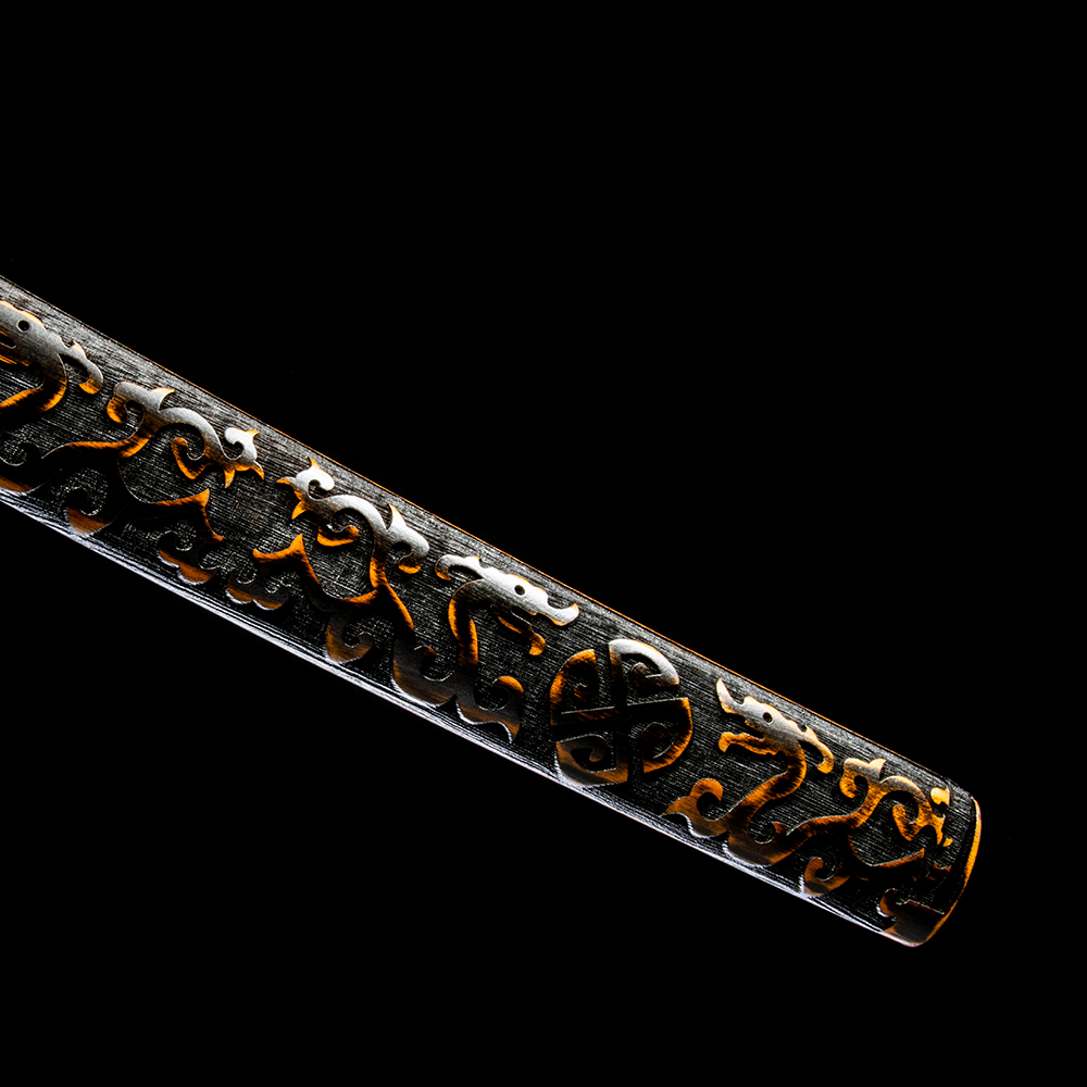 Silent Mirror – Metal Element Katana Sword-KAGEFORGE5