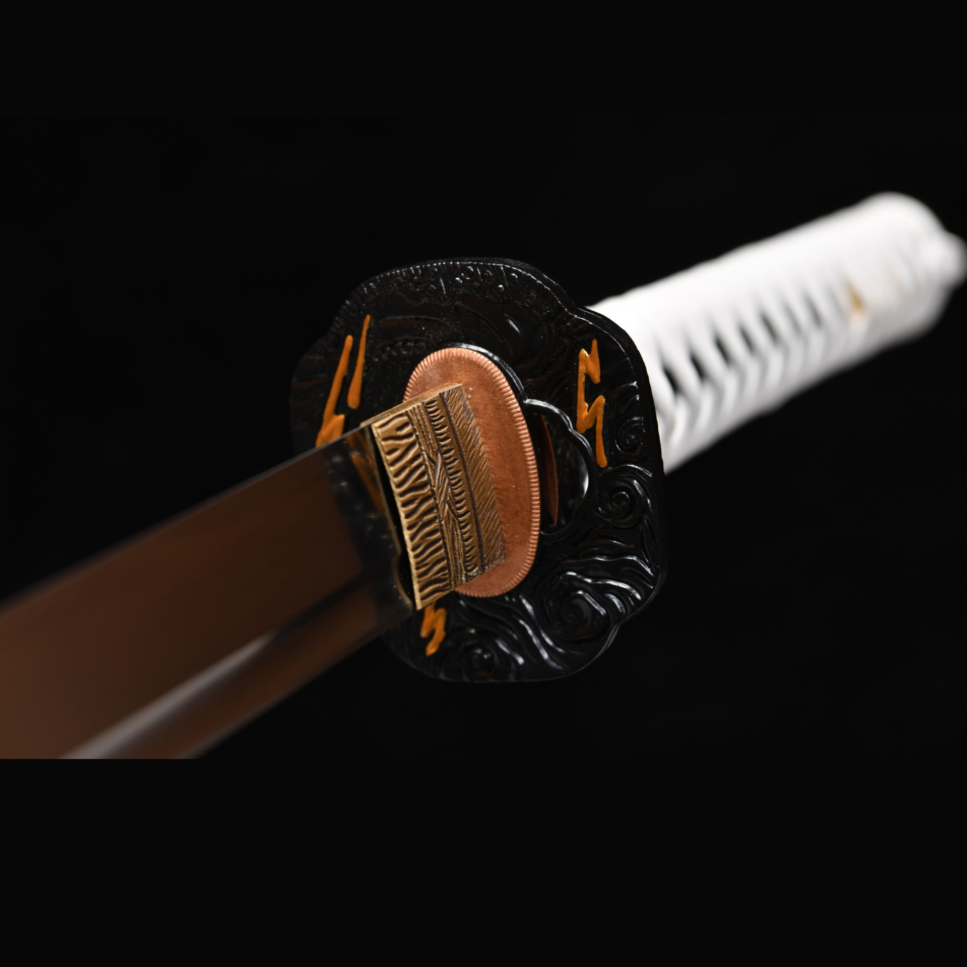 Deep Current – Water Element Katana Sword-KAGEFORGE5