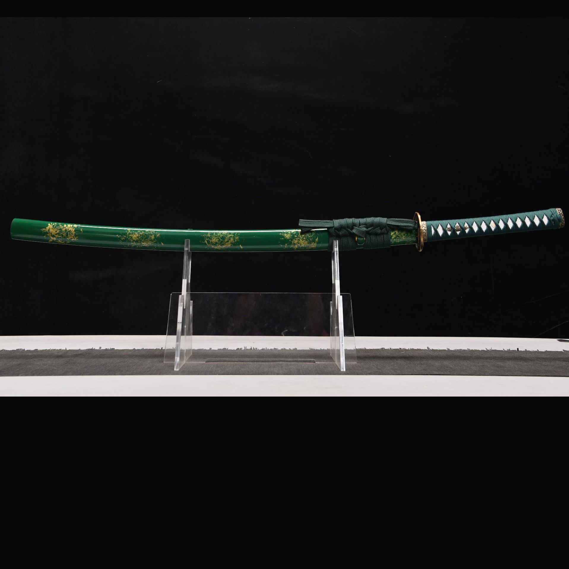 Verdant Rise – Wood Element Katana Sword-KAGEFORGE5