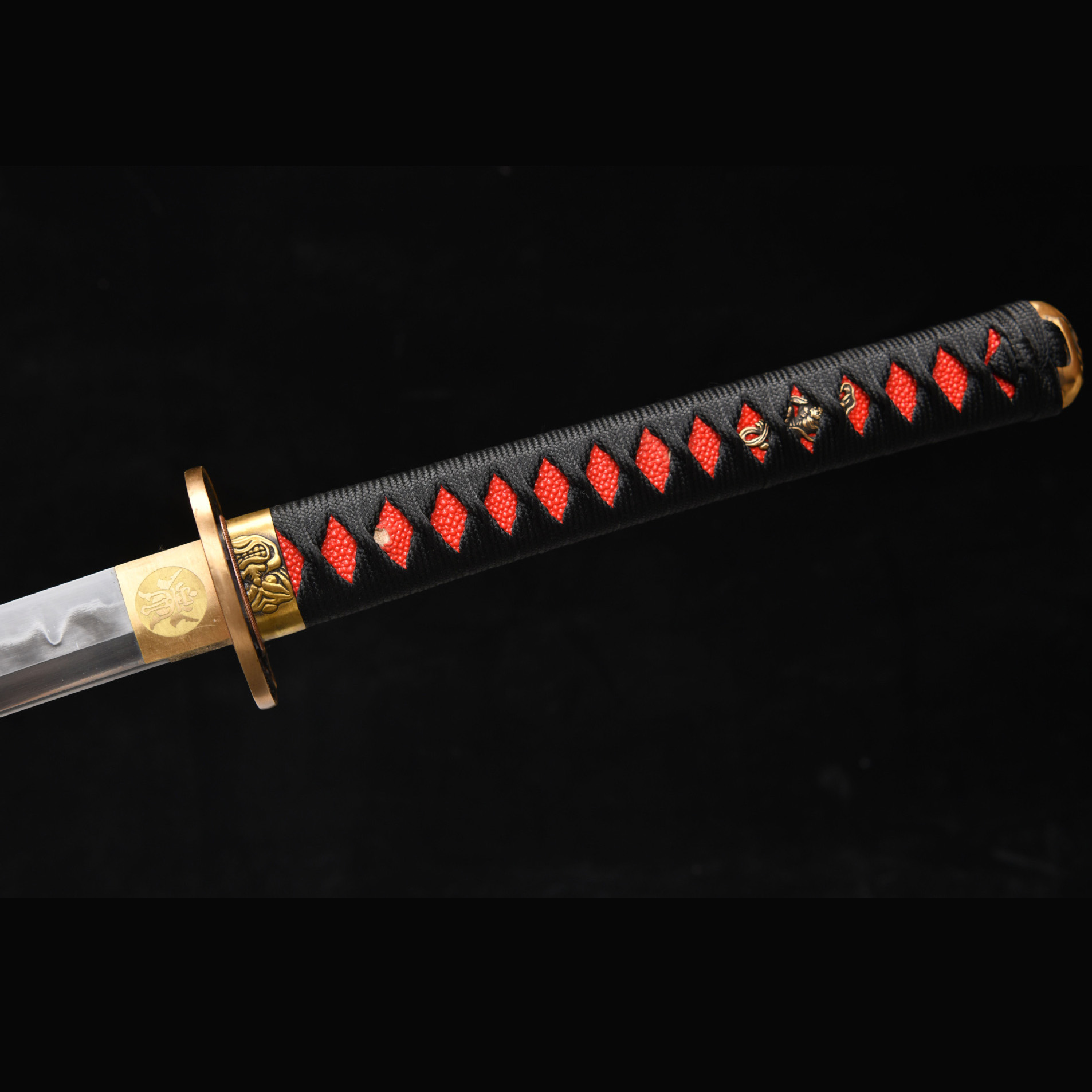 Spark Call – Fire Element Katana Sword-KAGEFORGE5